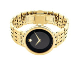  Shop Authentic Movado Esperanza Museum 39mm Black Dial Stainless Steel Watch For Men - 0607059 - Luxxuri