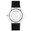  Shop Authentic Movado Ultra Slim Black Dial Black Leather Strap Watch For Men - 0607086 - Luxxuri