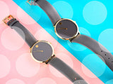 Shop Authentic Movado 70th Anniversary Special Edition Grey Dial Grey Leather Strap Watch For Women - 0607140 - Luxxuri