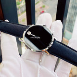  Shop Authentic Movado Museum Classic Black Dial Black Leather Strap Watch for Men - 0607194 - Luxxuri
