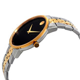  Shop Authentic Movado Museum Classic Black Dial Two Tone Steel Strap Watch for Men - 0607200 - Luxxuri