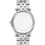  Shop Authentic Movado Museum Classic Diamonds Black Dial Silver Steel Strap Watch for Men - 0607201 - Luxxuri