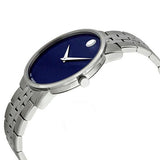  Shop Authentic Movado Museum Classic Blue Dial Silver Steel Strap Watch for Men - 0607212 - Luxxuri