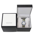  Shop Authentic Gucci Grip Vintage Silver Stainless Steel Quartz Unisex Watch 35mm - YA152401 - Luxxuri