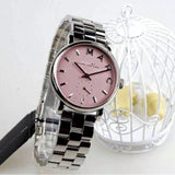  Shop Authentic Marc Jacobs Baker Pink Dial Silver Steel Strap Watch for Women - MBM3280 - Luxxuri