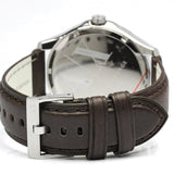  Shop Authentic Armani Exchange Whitman Silver Dial Brown Leather Strap Watch For Men - AX2100 - Luxxuri