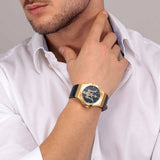  Shop Authentic Maserati Potenza Blue Dial Blue Leather Strap Watch For Men - R8851108035 - Luxxuri