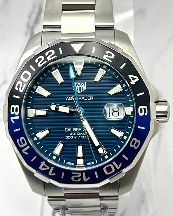  Shop Authentic Tag Heuer Aquaracer Blue Dial Watch for Men - WAY201T.BA0927 - Luxxuri