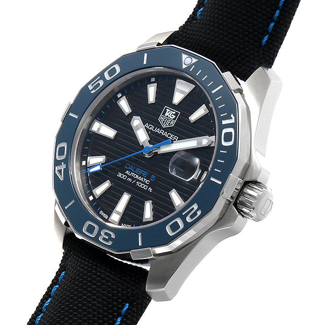 Tag Heuer Aquaracer Blue Dial Watch for Men - WAY211B.FC6363
