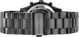  Shop Authentic Michael Kors Slim Runway Chronograph Black Dial Black Steel Strap Watch For Men - MK8919 - Luxxuri