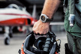  Shop Authentic Breitling Avenger Chronograph 45mm Swiss Air Force Team Black Dial Black Nylon Strap Watch for Men - A133171A1B1X1 - Luxxuri