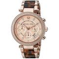  Shop Authentic Michael Kors Parker Rose Gold Dial Two Tone Steel Strap Watch for Women - MK5538 - Luxxuri