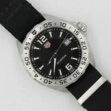  Shop Authentic Tag Heuer Formula 1 Quartz Black Dial Black NATO Strap Watch for Men - WAZ1015.FC8198 - Luxxuri
