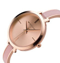  Shop Authentic Michael Kors Jaryn Analog Gold Dial Pink Steel Strap Watch For Women - MK4343 - Luxxuri