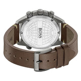  Shop Authentic Hugo Boss Nomad Blue Dial Brown Leather Strap Watch for Men - 1513773 - Luxxuri