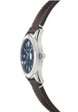  Shop Authentic Versace Greca Time Quartz Blue Dial Brown Leather Strap Watch For Men - VE3K00122 - Luxxuri