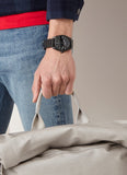  Shop Authentic Fossil Machine Black Dial Black Steel Strap Watch for Men - FS4775 - Luxxuri