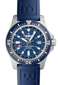  Shop Authentic Breitling Superocean 44mm Diver Pro III Special Mariner Blue Dial Blue Rubber Strap Mens Watch - Y1739316/C959 - Luxxuri
