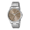  Shop Authentic Gucci G Timeless Quartz Brown Dial Silver Steel Strap Watch for Men - YA126317 - Luxxuri