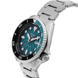  Shop Authentic Seiko 5 Sports SKX Skeleton Green Dial Silver Steel Strap Watch For Men - SRPJ45K1 - Luxxuri