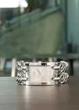  Shop Authentic Guess Mod Heavy Metal Silver Dial Silver Steel Strap Watch For Women - W1117L1 - Luxxuri