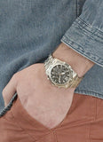  Shop Authentic Guess Commander Chronograph Black Dial Silver Steel Strap Watch for Men - GW0056G1 - Luxxuri