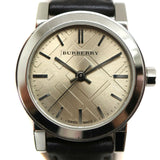  Shop Authentic Burberry The City Beige Dial Brown Leather Strap Watch for Women - BU9208 - Luxxuri