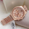  Shop Authentic Michael Kors Lexington Rose Gold Dial Rose Gold Steel Strap Watch for Men - MK8319 - Luxxuri