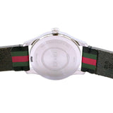  Shop Authentic Gucci G Timeless Quartz Black Dial Multicolored Black Leather Strap Watch For Men - YA1264079 - Luxxuri