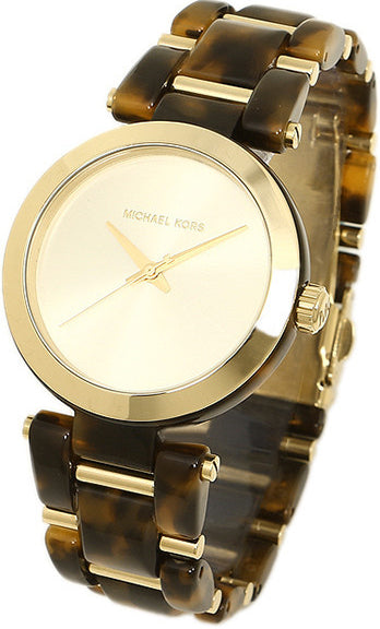  Shop Authentic Michael Kors Delray Gold Dial Two Tone Steel Strap Watch for Women - MK4314 - Luxxuri