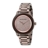  Shop Authentic Michael Kors Kinley Brown Dial Brown Steel Strap Watch for Women - MK6245 - Luxxuri