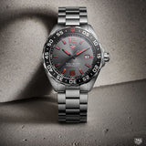  Shop Authentic Tag Heuer Formula 1 Quartz Anthracite Dial Silver Steel Strap Watch for Men - WAZ1018.BA0842 - Luxxuri
