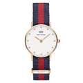  Shop Authentic Daniel Wellington Classy Oxford White Dial Two Tone Nylon Strap Watch For Women - DW00100064 - Luxxuri