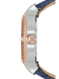  Shop Authentic Guess Rigor Analog Blue Dial Blue Denim Strap Watch For Men - W0040G6 - Luxxuri