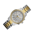  Shop Authentic Guess Mini Spectrum Analog Silver Dial Two Tone Steel Strap Watch For Women - W0122L2 - Luxxuri