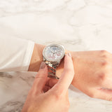  Shop Authentic Guess G Twist Diamonds Silver Dial Silver Steel Strap Watch For Women - W1201L1 - Luxxuri
