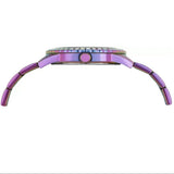  Shop Authentic Guess Sparkler Silver Dial Purple Steel Strap Watch For Women - GW0111L5 - Luxxuri