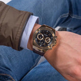  Shop Authentic Guess Poseidon Chronograph Black Dial Black Silicone Strap Watch For Men - GW0425G1 - Luxxuri