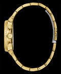  Shop Authentic Guess Cosmic Chronograph Gold Dial Gold Steel Strap Watch for Women - GW0465L1 - Luxxuri