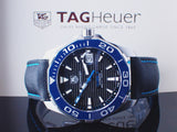  Shop Authentic Tag Heuer Aquaracer Calibre 5 Automatic Black Dial Black Nylon Strap Watch for Men - WAY211B.FC6363 - Luxxuri