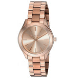  Shop Authentic Michael Kors Slim Runway Rose Gold Dial Rose Gold Steel Strap Watch for Women - MK3513 - Luxxuri