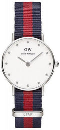  Shop Authentic Daniel Wellington Classy Oxford White Dial Two Tone Nylon Strap Watch For Women - DW00100072 - Luxxuri