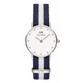  Shop Authentic Daniel Wellington Classy Glasgow White Dial Two Tone NATO Strap Watch For Women - DW00100074 - Luxxuri