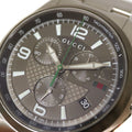  Shop Authentic Gucci G Timeless Brown Dial Silver Steel Strap Watch For Men - YA126248 - Luxxuri