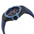  Shop Authentic Maserati Potenza Black Dial 42mm Blue Leather Strap Watch For Men - R8851108007 - Luxxuri