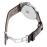  Shop Authentic Tissot T Classic Tradition White Dial Brown Leather Strap Watch For Men - T063.610.16.037.00 - Luxxuri