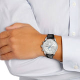  Shop Authentic Hugo Boss Jet Silver Dial Black Leather Strap Watch for Men - 1513282 - Luxxuri