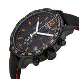  Shop Authentic Tissot Quickster Chronograph Black Dial Watch For Men - T095.417.36.057.00 - Luxxuri