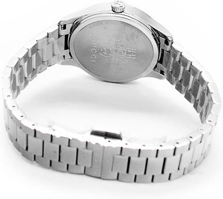  Shop Authentic Gucci G Timeless Quartz Silver Dial Silver Steel Strap Watch for Men - YA1265031 - Luxxuri