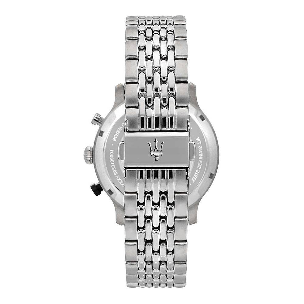  Shop Authentic Maserati Legend Chronograph Black Dial Stainless Steel Watch For Men - R8873638001 - Luxxuri